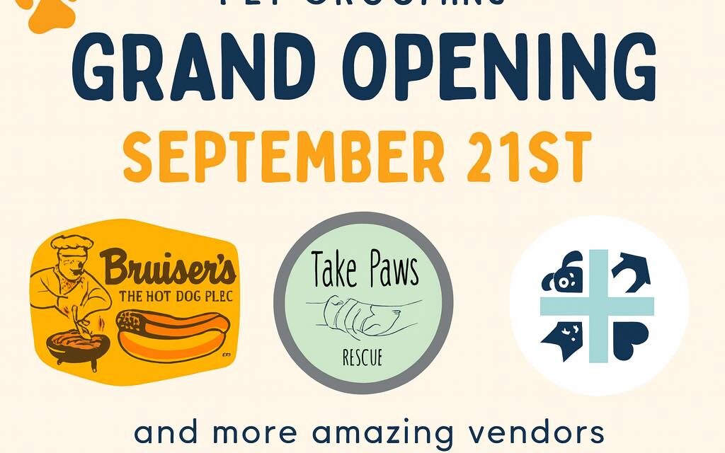 🎉 Slidell Pet Grooming Grand Opening with Bruiser’s Hot Dogs